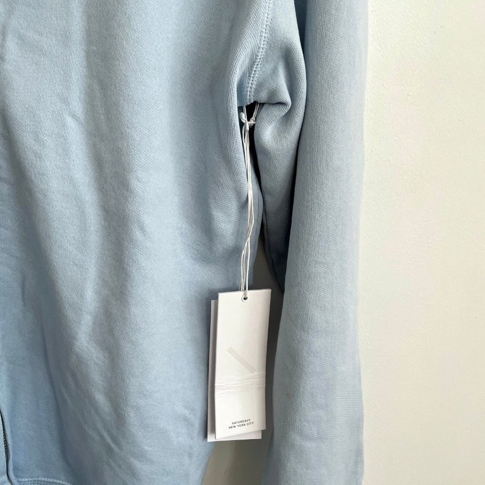 COPY - SATURDAYS NYC DYE FULL ZIP SWEATSHIRT SIZE M - Picture 7 of 11
